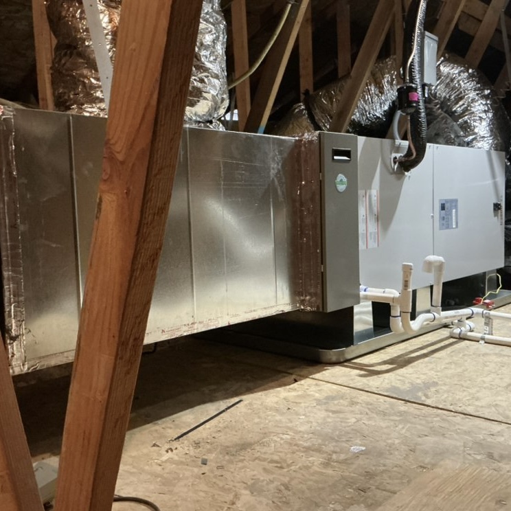 Air conditioning installation