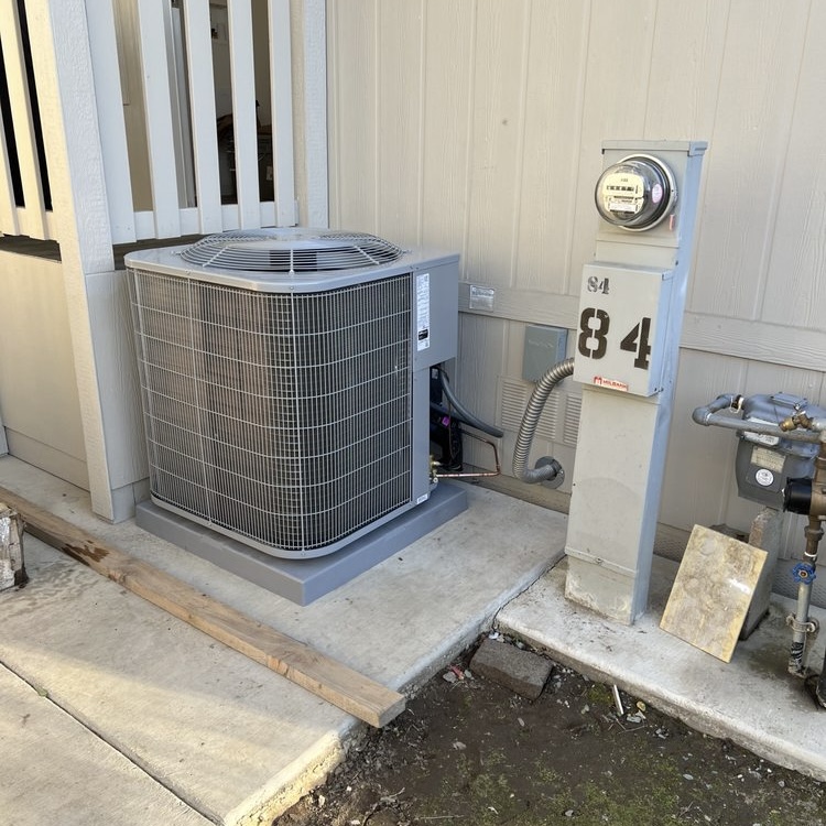 Mini split installation